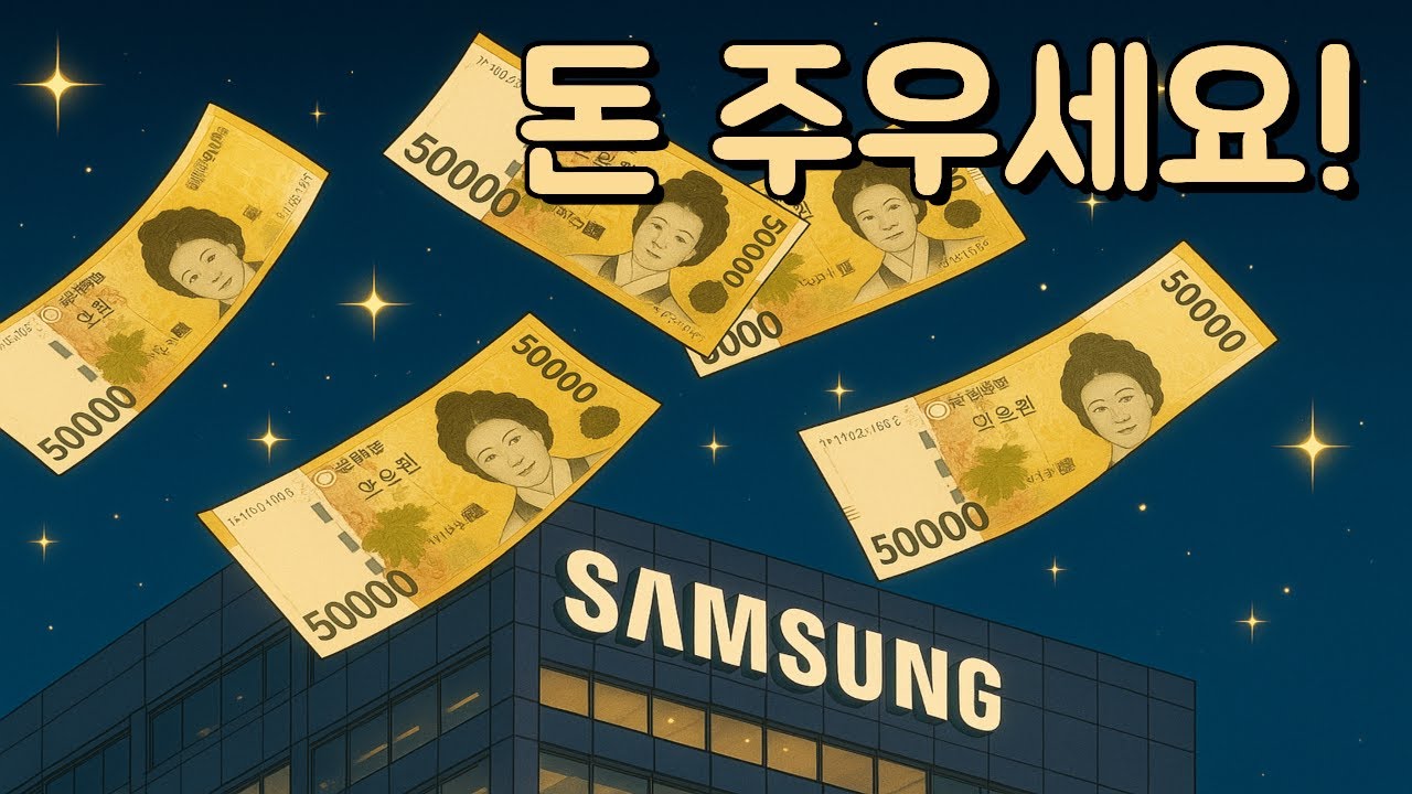 삼성에서 돈을 뿌립니다! 받으세요