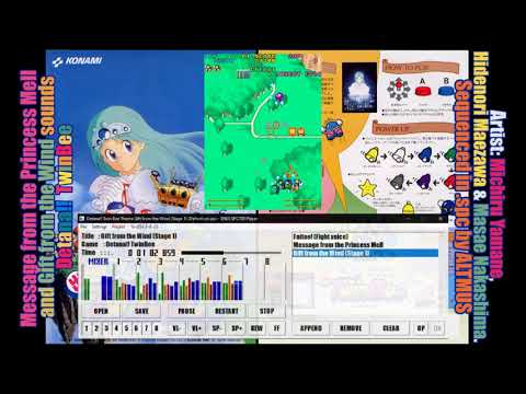 Detana!! TwinBee - Demo and Stage 1 Sounds (SNES SPC700 arrangement)