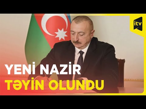 Prezident İlham Əliyev yeni kənd təsərrüfatı naziri təyin etdi