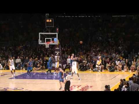 Arron Afflalo 30 points beats the first half buzzer vs LA Lakers full highlights 12/02/2012 HD