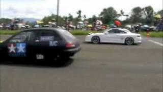 preview picture of video 'Crazy MIVEC vs  MR2 toyota  Tawau Drag'