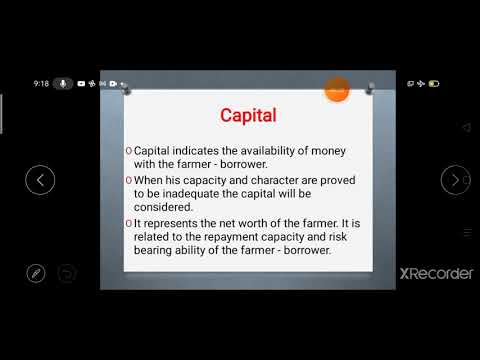 5C' s of credit analysis Marathi by Pallavi Deokate