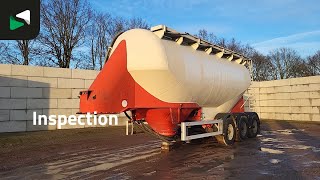 Feldbinder EUT 35.3 3 axles 35000L サイロタンクトレーラ | 画像 4 - Autoline