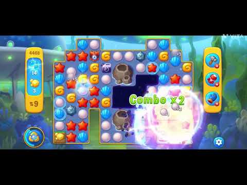 Level 4468 of fishdom