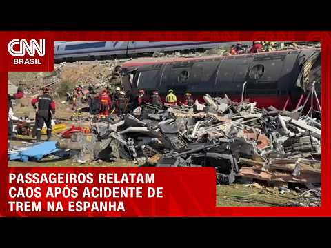 Colisão de trem na Espanha deixa pelo menos 68 mortos | CNN BRASIL