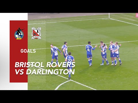 Goals: Bristol Rovers v Darlington