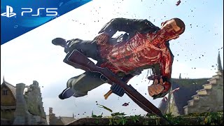 Sniper Elite 5 (PS5) X-Ray Kill Cam Compilation Ga