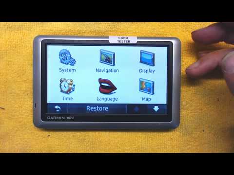 Tutorial and Operation Instructions for Garmin Nuvi...