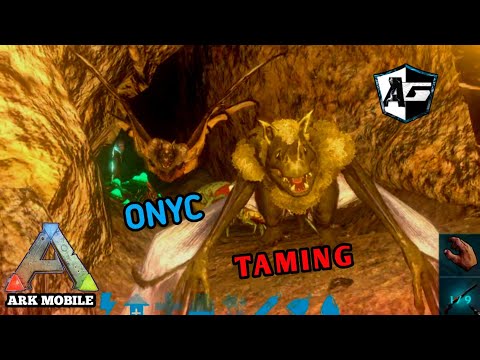 TAMING ONYC IN ARK|HOW TO TAME ONYC IN ARK MOBILE #technogamerz