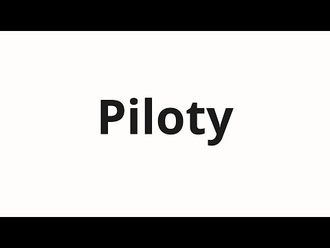 How to pronounce Piloty | Пилоты (Pilots in Russian)