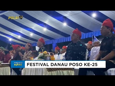 SATGAS OPS MADAGO RAYA AMANKAN FESTIVAL DANAU POSO SIMBOL KEBERAGAMAN DAN KERUKUNAN WARGA