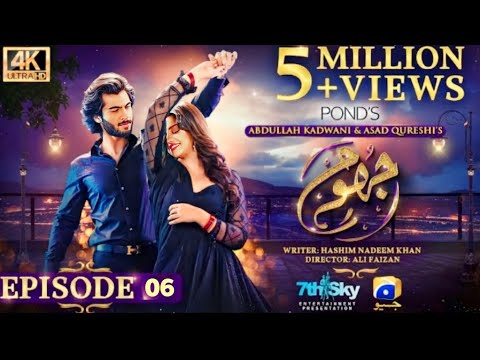 Jhoom Episode 06 - [ Eng Sub ] - Haroon Kadwani - Zara Noor Abbas - Digital Presented by Ponds