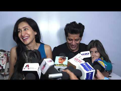 Karanvir Bohra And Teejay Sidhu At The Launch Of New Organic Superbarz