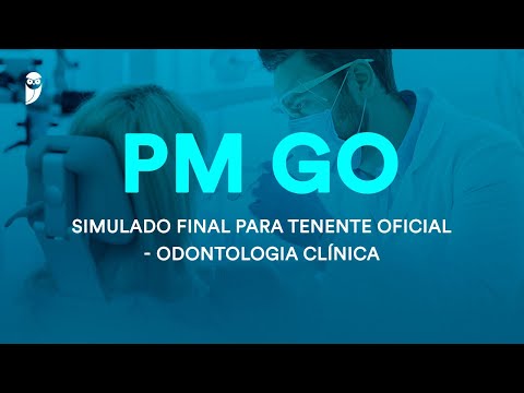 Simulado Final PM GO - Tenente Oficial - Odontologia Clínica - Correção