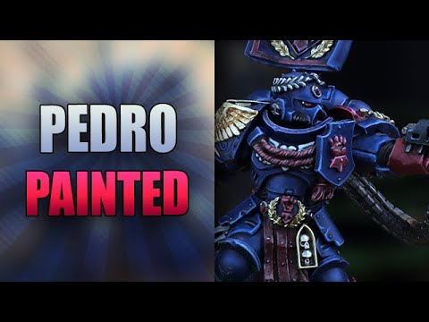 Painting Pedro Kantor: Crimson Fists Journey! | Warhammer 40k Vlog