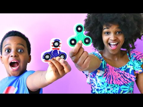 1000 MPH FIDGET SPINNER CRAZY EXPERIMENT! - Shiloh and Shasha - Onyx Kids