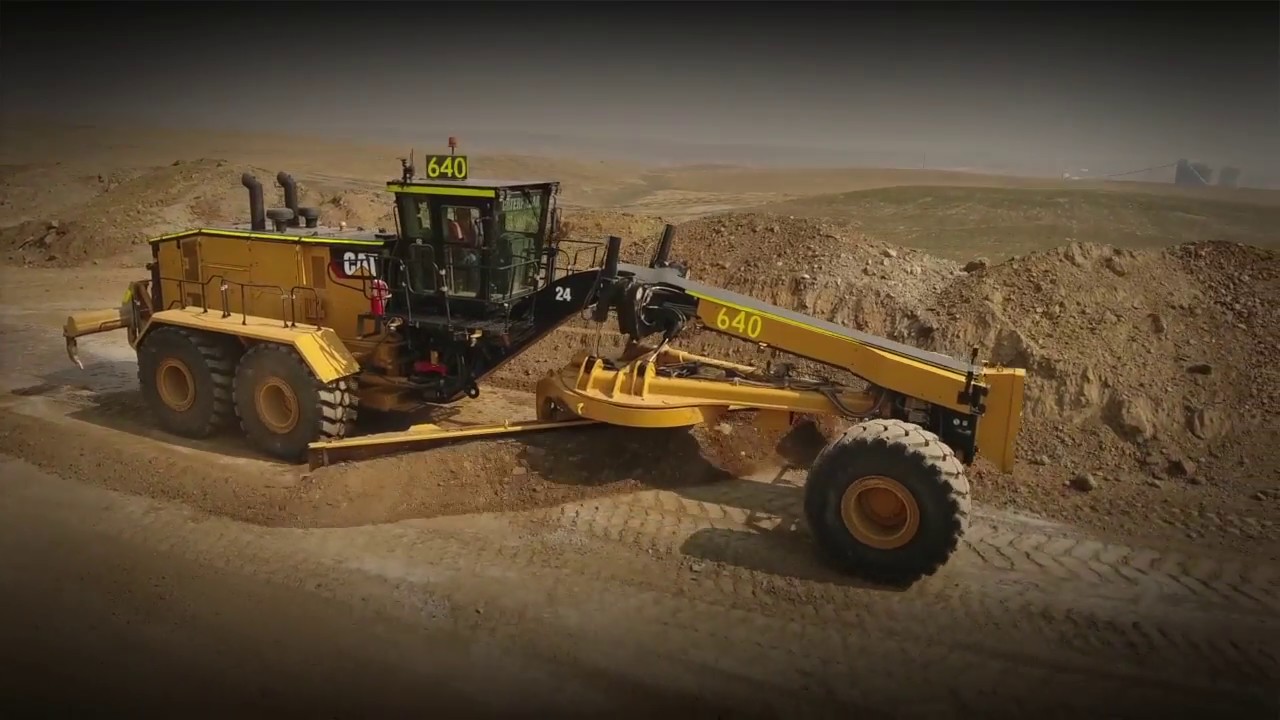 Cat 24 Motor Grader - Powerful Performance for Your Mine