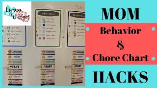 MOM HACKS: Behavior & Chore Chart