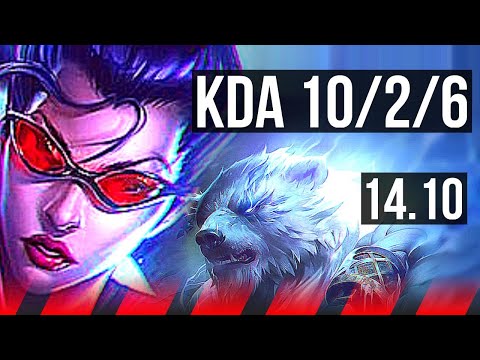 VAYNE vs VOLIBEAR (TOP) | 10/2/6, 41k DMG | EUW Challenger | 14.10