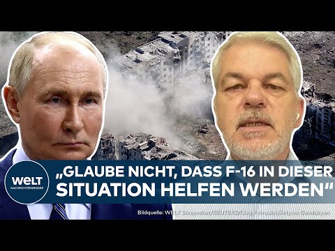 PUTINS KRIEG: Russen erobern weiter Gebiete bei Tschassiw Jar! Selbst F-16 helfen der Ukraine nicht!