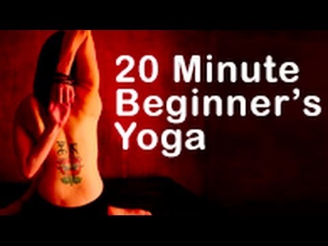 Yoga for Beginners - 20 minute home beginners yoga workout Video