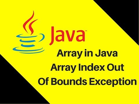 6 7 Array in Java Tutorial With Example ArrayIndexOutOfBoundsException
