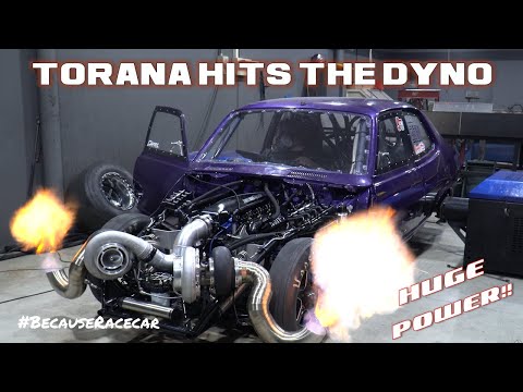 Dyno Day with Performance Towing's Twin Turbo, LS powered - LC Torana! | FLAMESHOW |