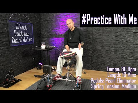 Double Bass Drumming - Intermediate Workout | 80 Bpm