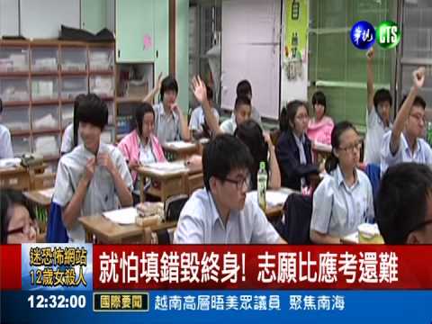 會考成績明出爐 落點志願傷腦筋