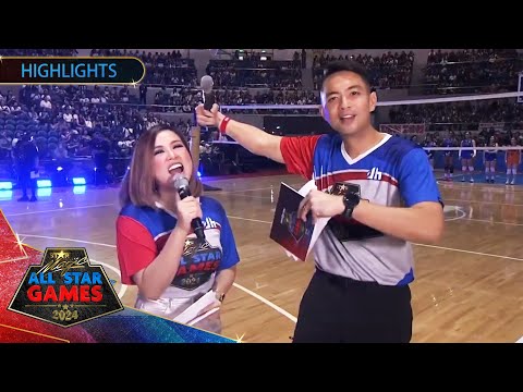 Lady Setters and Lady Spikers excite the crowd during parade Star Magic All Star Games 2024