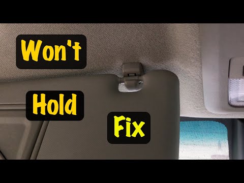 2011 - 2020 Chevrolet Loose Sunshade Sunvisor Support Retainer Replacement (Cruze, Sonic, Spark)