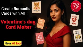 Create Valentine’s Day Cards with AI 💌 | Free & Easy AI Card Generator 2026 #TechnoYara #AI tool