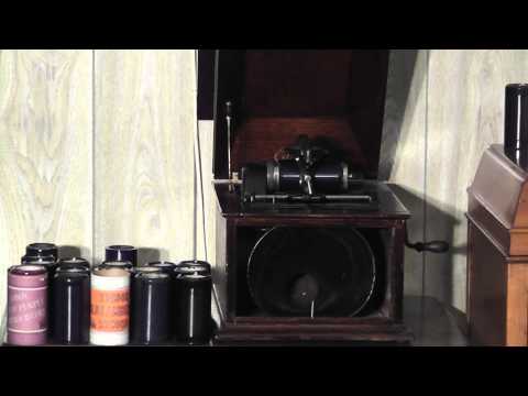 Edison blue amberol cylinder 3833 - The Ambassador Polka (cornet) by Bohumir Kryl