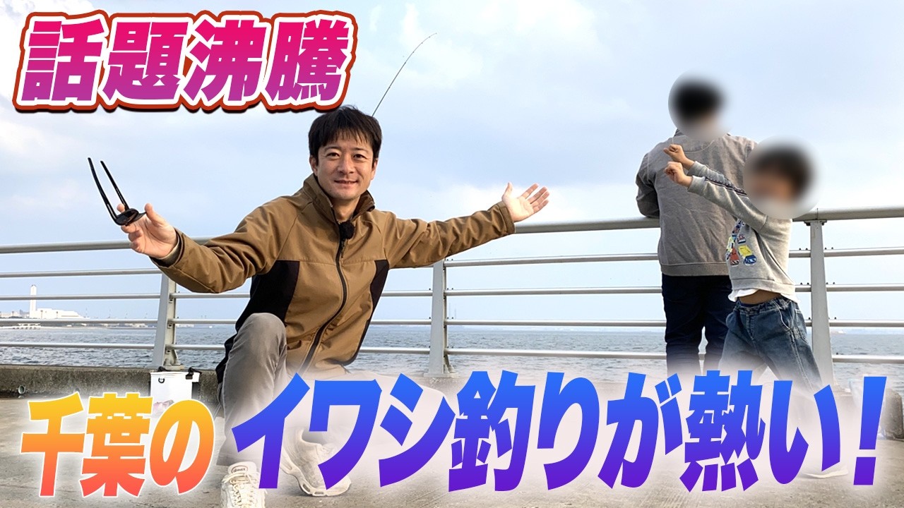【検見川浜突堤】速報！簡単足元サビキ釣りで“誰でも“イワシが釣れる！釣り方徹底解説