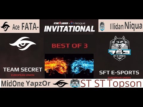 Secret Ace Fata 1st game vs SFT StarLadder s3