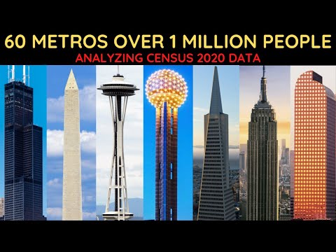 60 Metro Areas Over 1 Million People