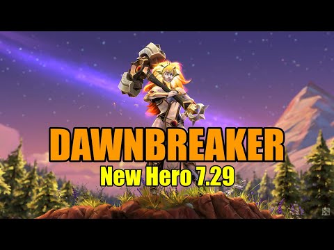 DAWNBREAKER - NEW HERO - Dota 2 (Patch 7.29)