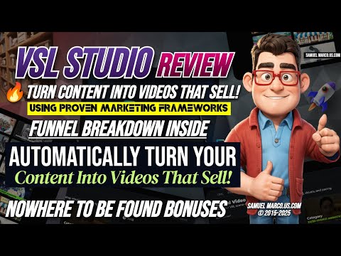 🔴 VSL Studio Review + VSLStudio Review Included 🔴 Create 12 Styles of Videos (No Editing Needed!) 🔴