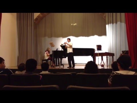 Boris Asafiev - Sonata para trompeta y piano 1º Mov.