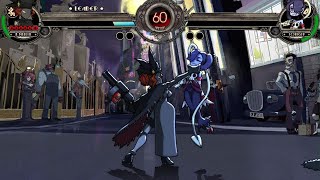 Skullgirls 2nd Encore Black Dahlia vs. Squigly