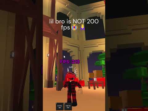 Lil bro is not 200 fps 💀#shortsviral #meme #roblox #fps #shorts