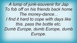 Birthday Party - Dumb Europe Lyrics