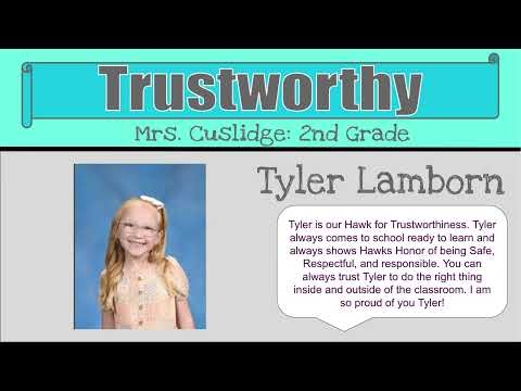 Character Counts Trustworthiness 2