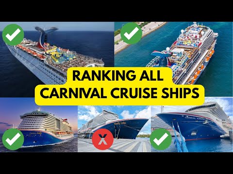 Every Carnival Cruise Ship RANKED from Worst to Best (2025 Edition!)