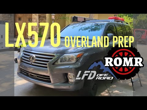 LX570 Overland Prep: LFD Off-Road Skid Plate & Roof Rack, Overland Pros Awning +BONUS review!