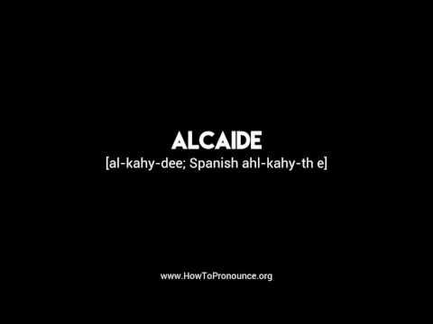 How to Pronounce "alcaide"