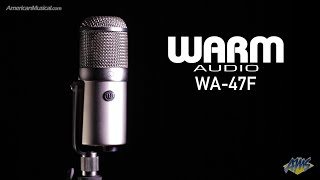 Video thumbnail for Warm Audio WA-47F - AmericanMusical.com by American Musical Supply