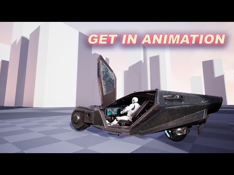 Unreal Getting Into A Car - Animations