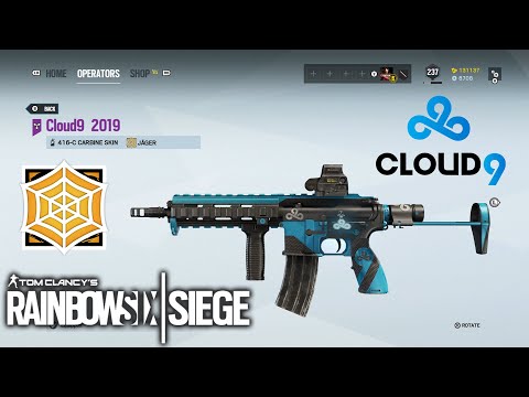 Cloud 9 ESPORTS Weapon Skin - Rainbow Six Siege
