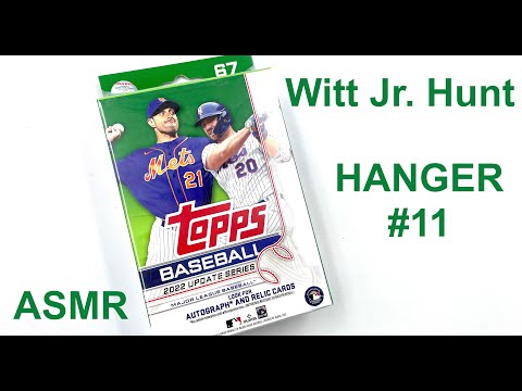 2022 Topps Update Hanger Box ASMR Baseball Cards Opening